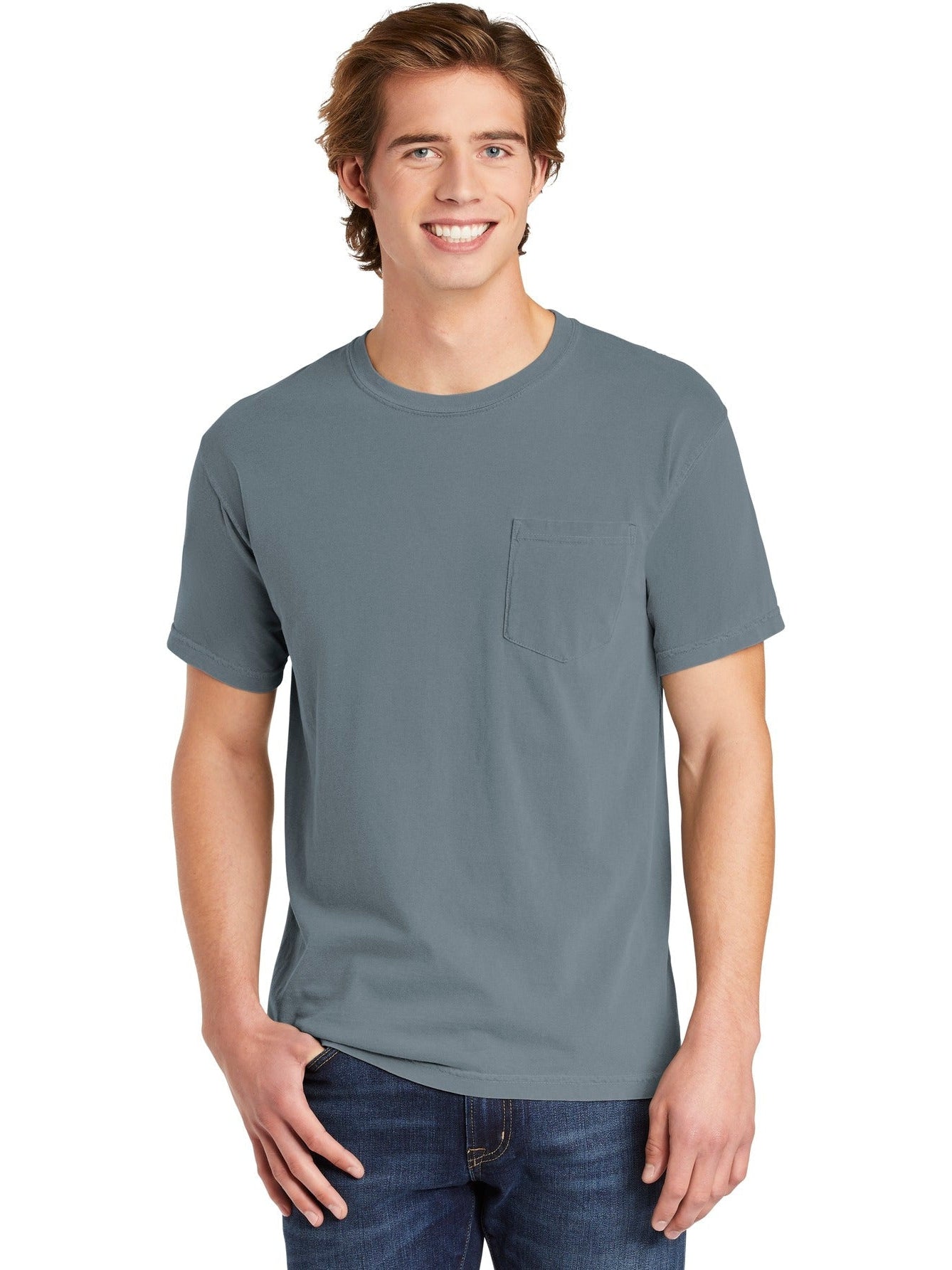 no-logo Comfort Colors Heavyweight Ring Spun Pocket Tee-Regular-Comfort Colors-Thread Logic