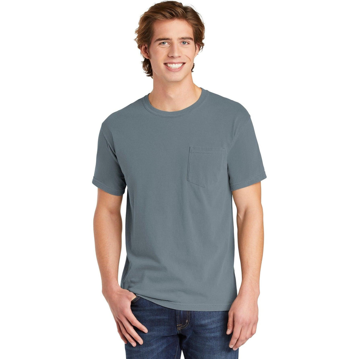 no-logo Comfort Colors Heavyweight Ring Spun Pocket Tee-Regular-Comfort Colors-Thread Logic