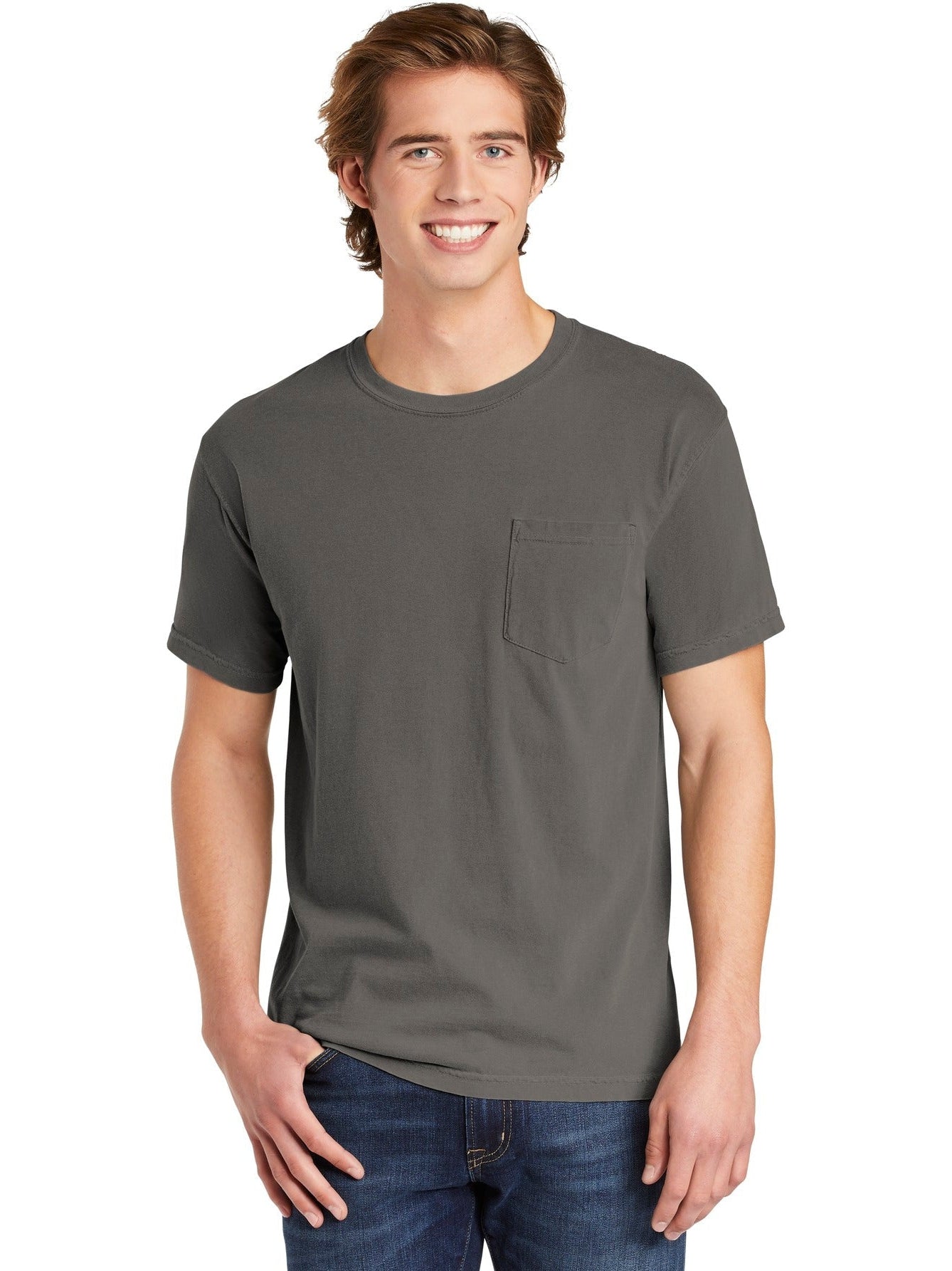 no-logo Comfort Colors Heavyweight Ring Spun Pocket Tee-Regular-Comfort Colors-Thread Logic