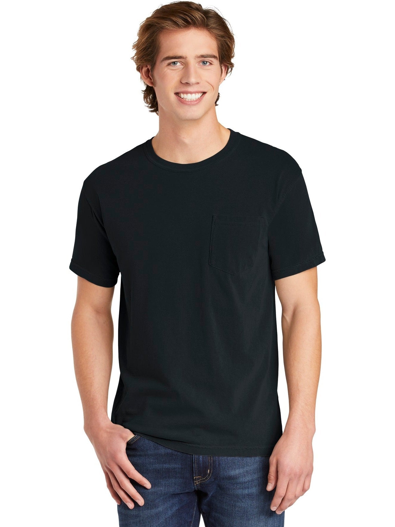 no-logo Comfort Colors Heavyweight Ring Spun Pocket Tee-Regular-Comfort Colors-Thread Logic