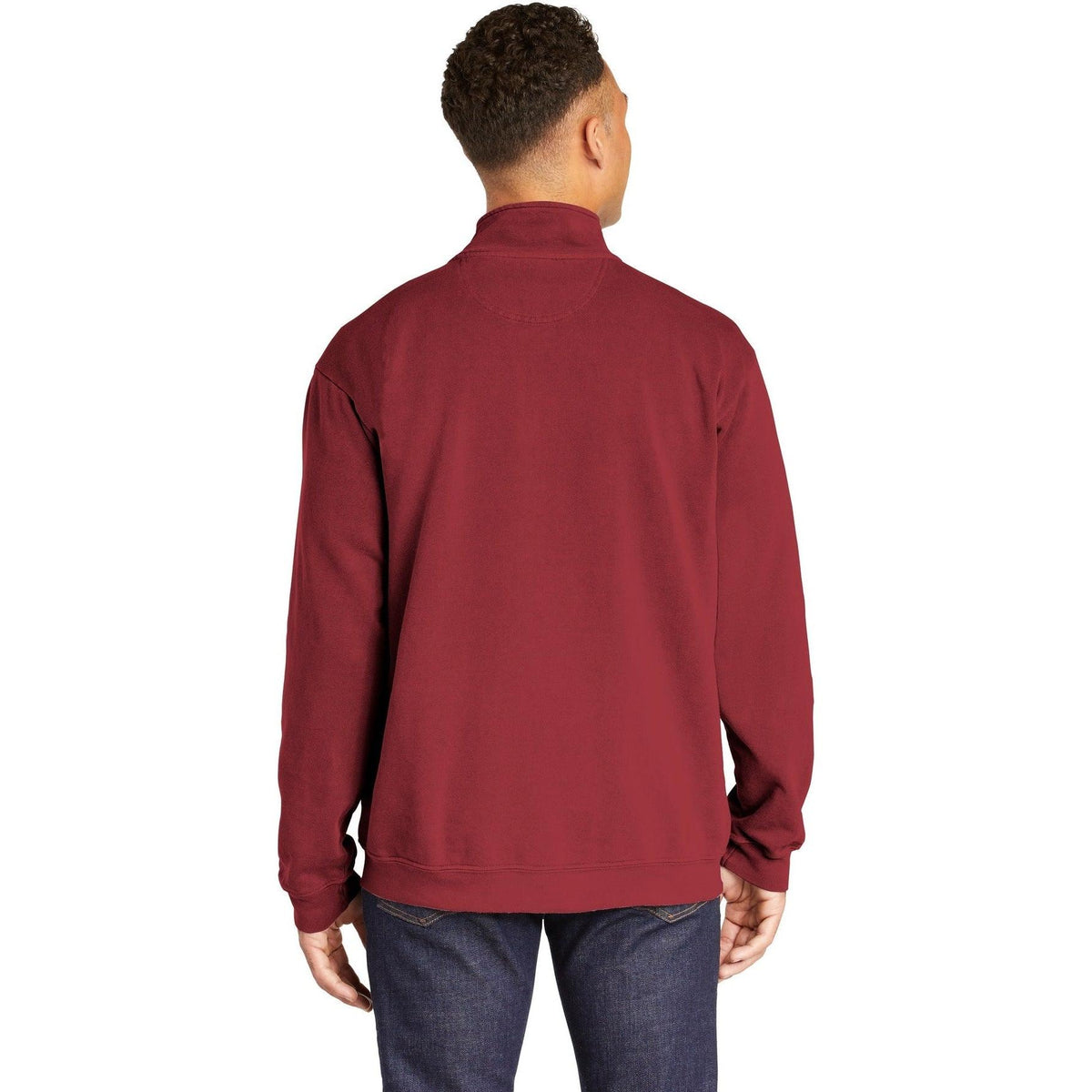 no-logo Comfort Colors Ring Spun 1/4-Zip Sweatshirt-Regular-Comfort Colors-Thread Logic
