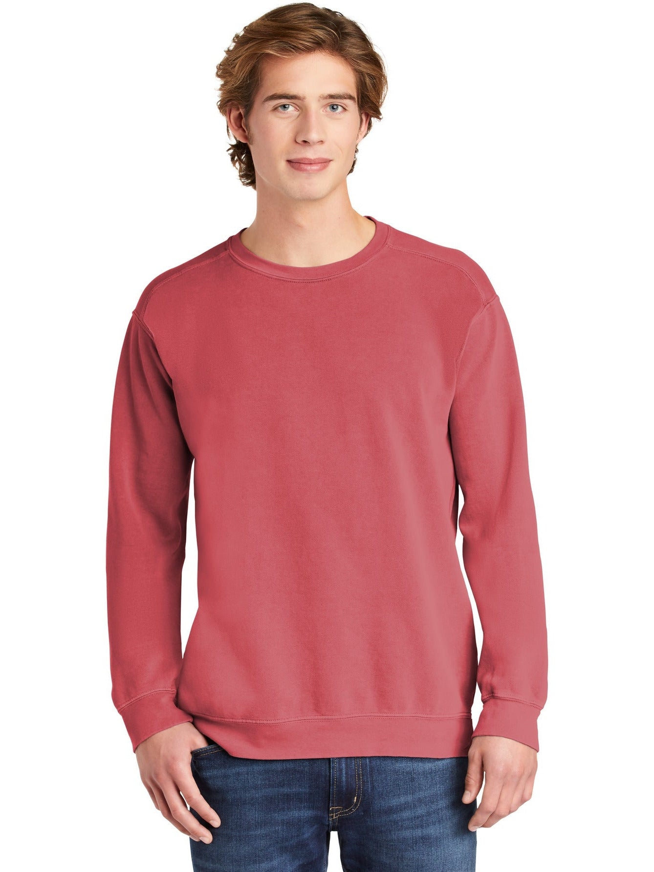 no-logo Comfort Colors Ring Spun Crewneck Sweatshirt-Regular-Comfort Colors-Thread Logic