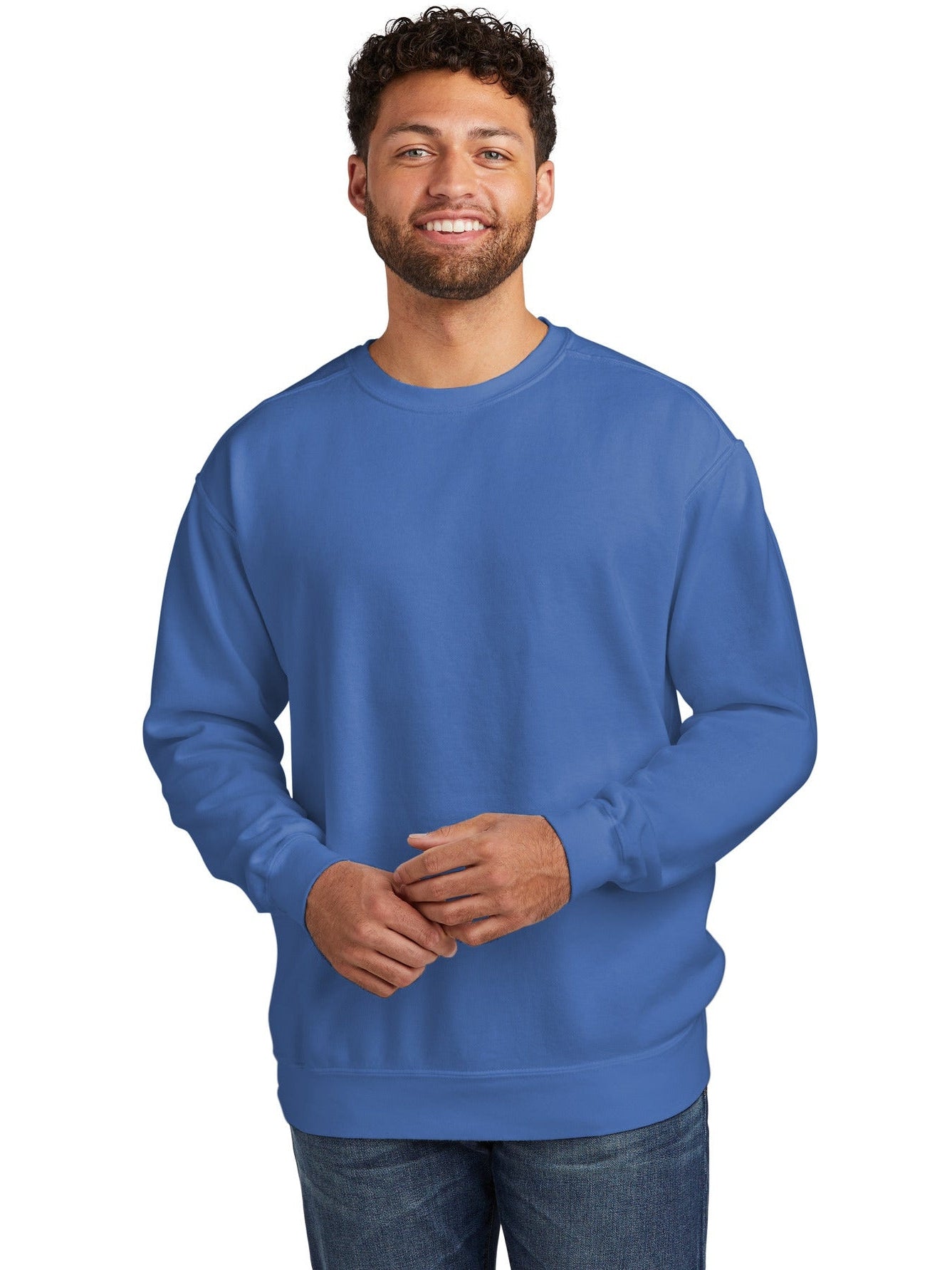no-logo Comfort Colors Ring Spun Crewneck Sweatshirt-Regular-Comfort Colors-Thread Logic