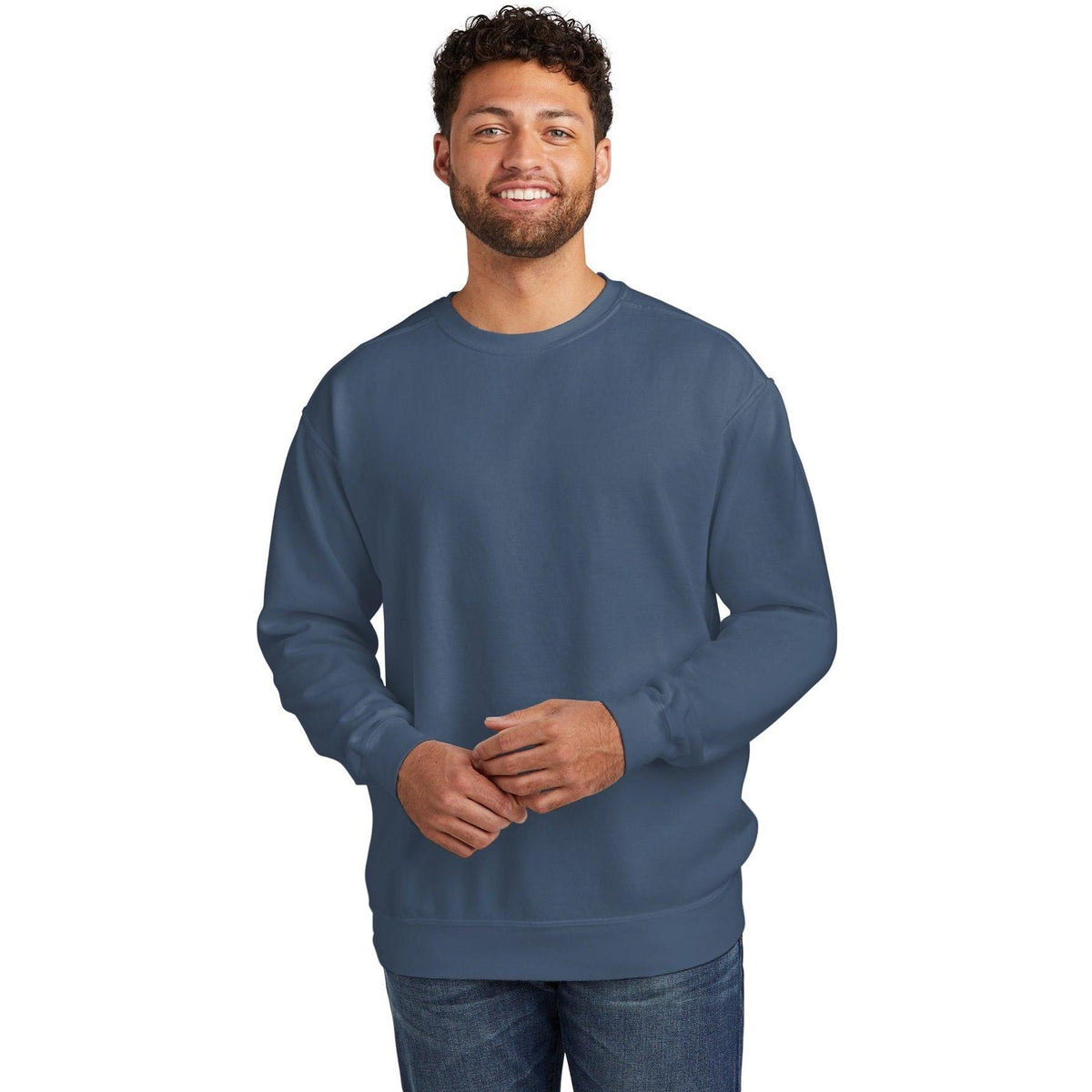 no-logo Comfort Colors Ring Spun Crewneck Sweatshirt-Regular-Comfort Colors-Thread Logic