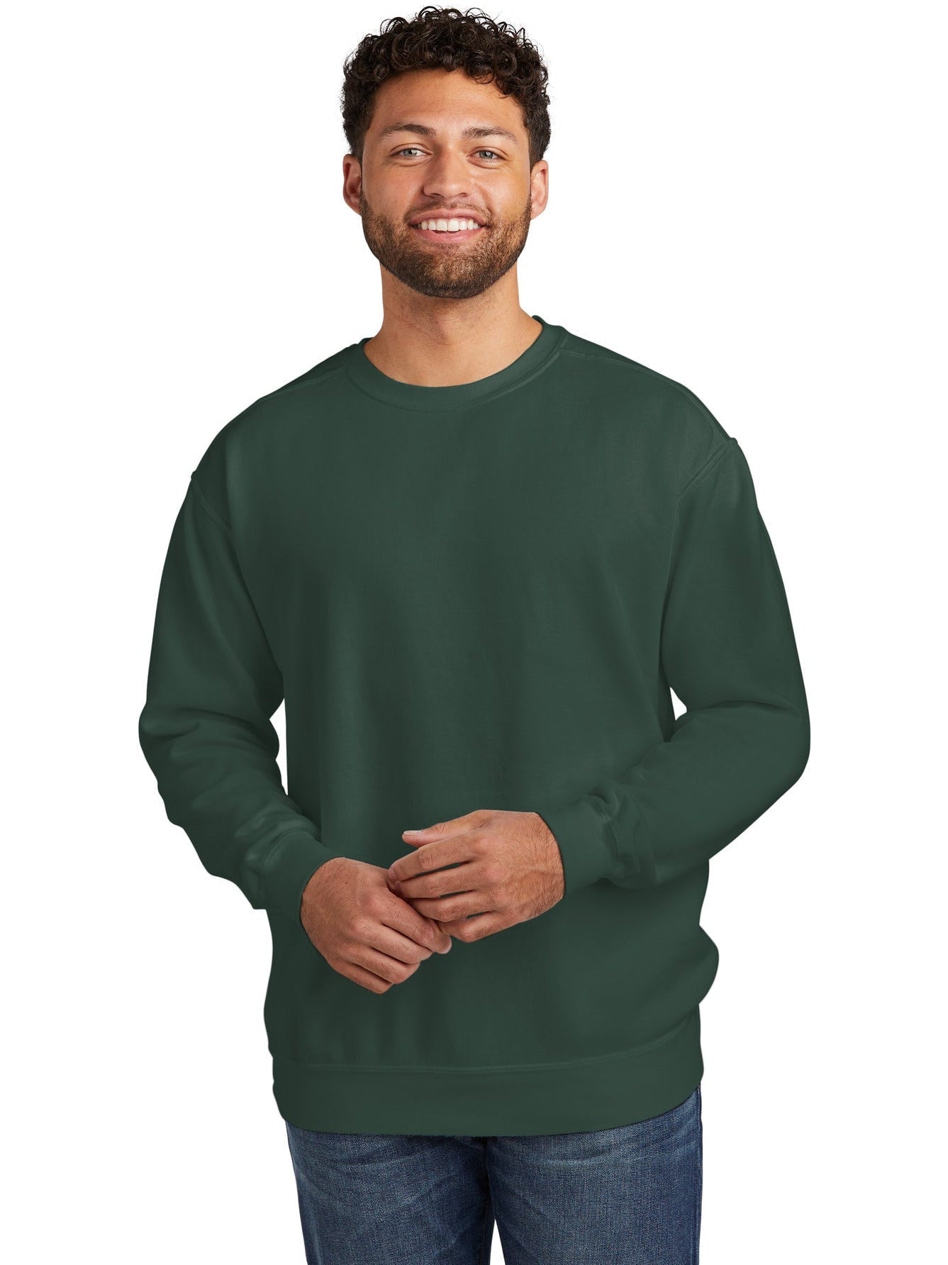 no-logo Comfort Colors Ring Spun Crewneck Sweatshirt-Regular-Comfort Colors-Thread Logic