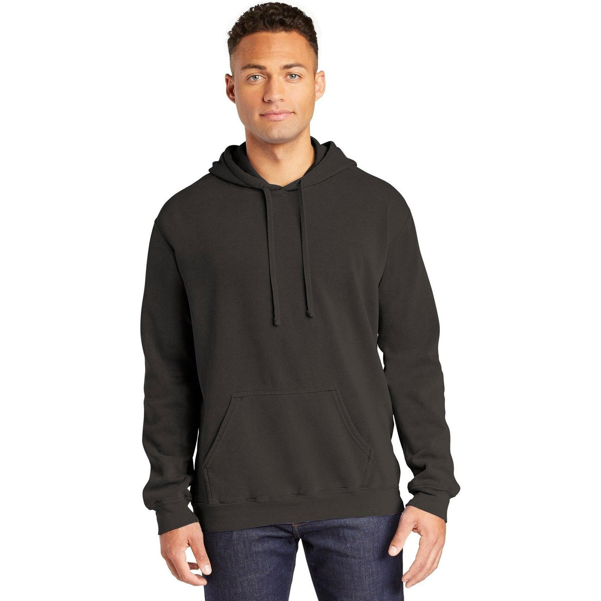 no-logo Comfort Colors Ring Spun Hooded Sweatshirt-Regular-Comfort Colors-Thread Logic