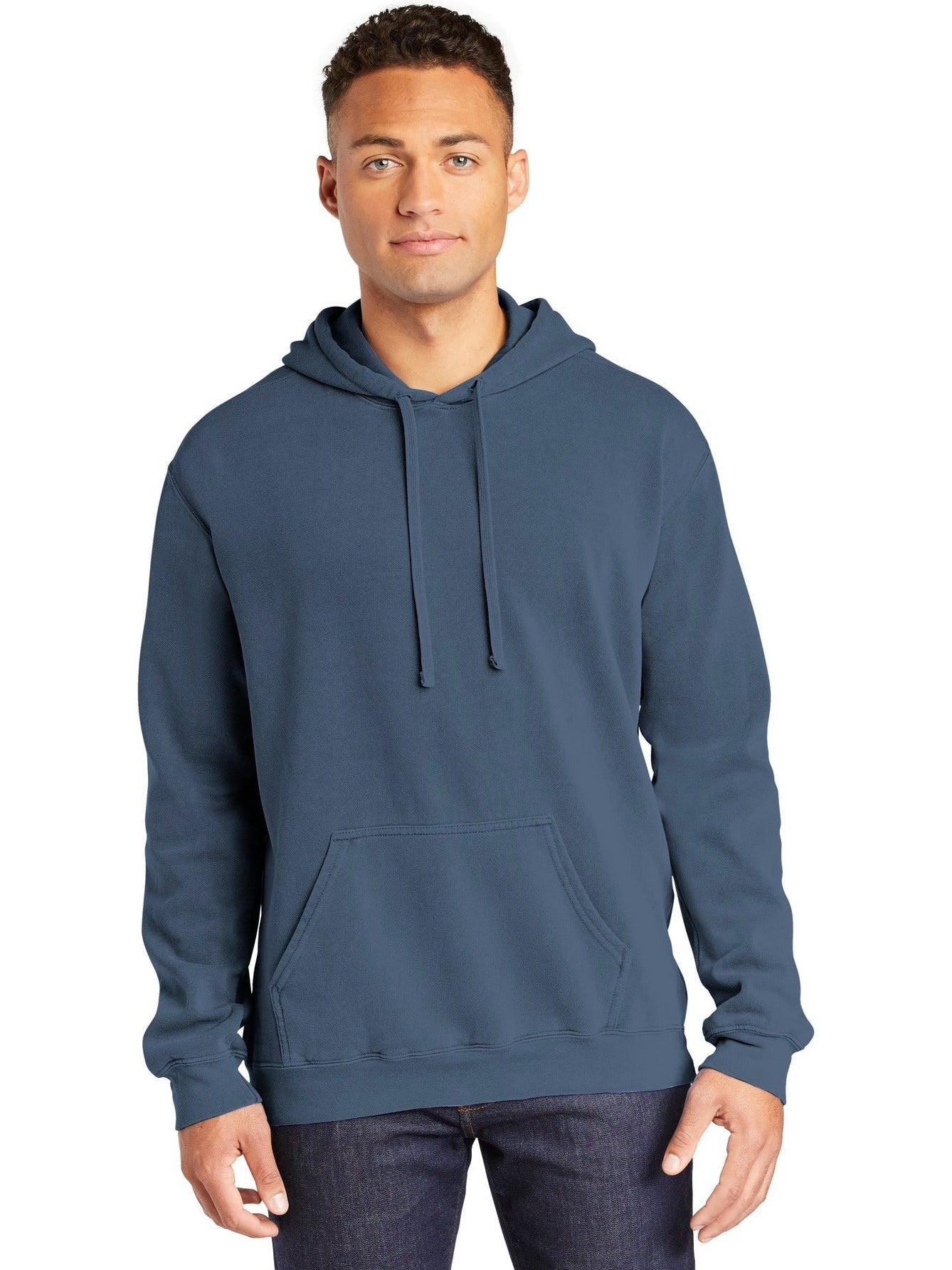 no-logo Comfort Colors Ring Spun Hooded Sweatshirt-Regular-Comfort Colors-Thread Logic