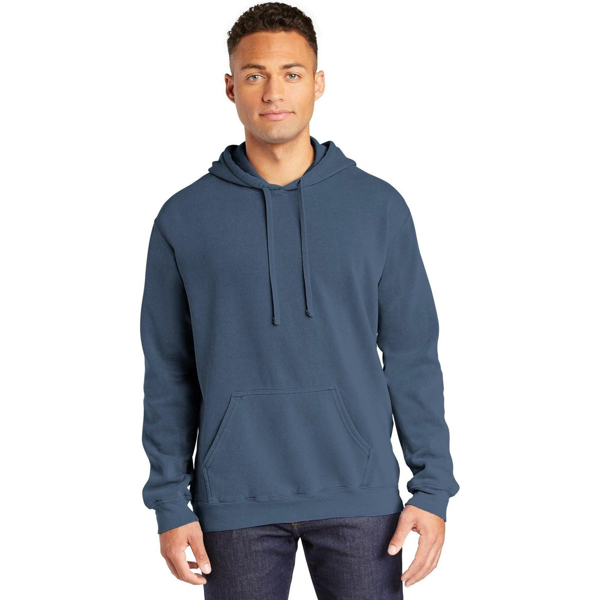 no-logo Comfort Colors Ring Spun Hooded Sweatshirt-Regular-Comfort Colors-Thread Logic