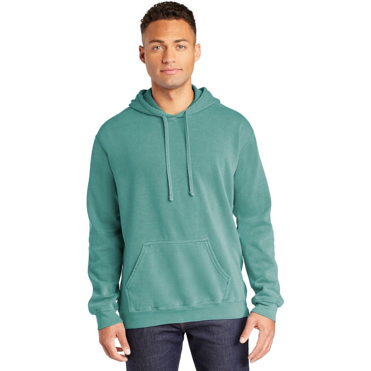 no-logo Comfort Colors Ring Spun Hooded Sweatshirt-Regular-Comfort Colors-Thread Logic