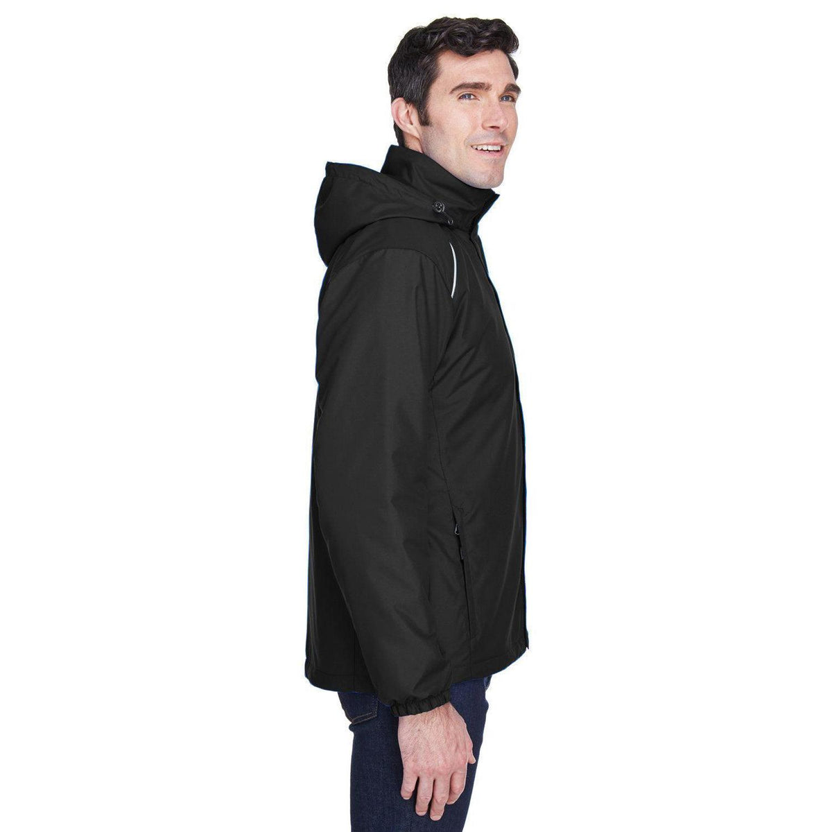no-logo Core 365 Brisk Insulated Jacket-Men's Jackets-CORE365-Thread Logic