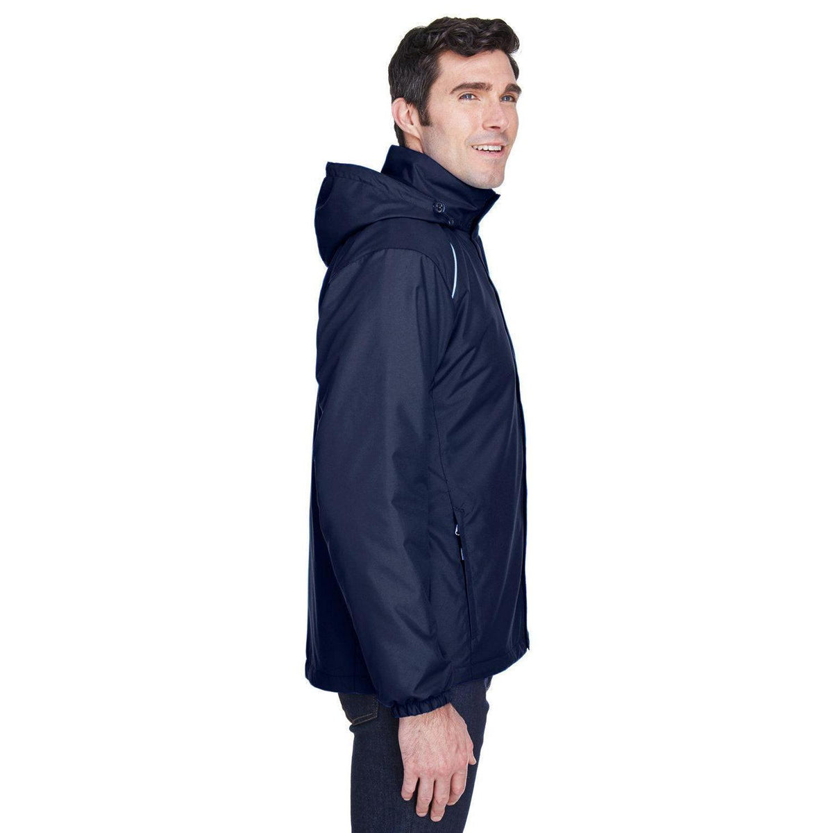 no-logo Core 365 Brisk Insulated Jacket-Men's Jackets-CORE365-Thread Logic