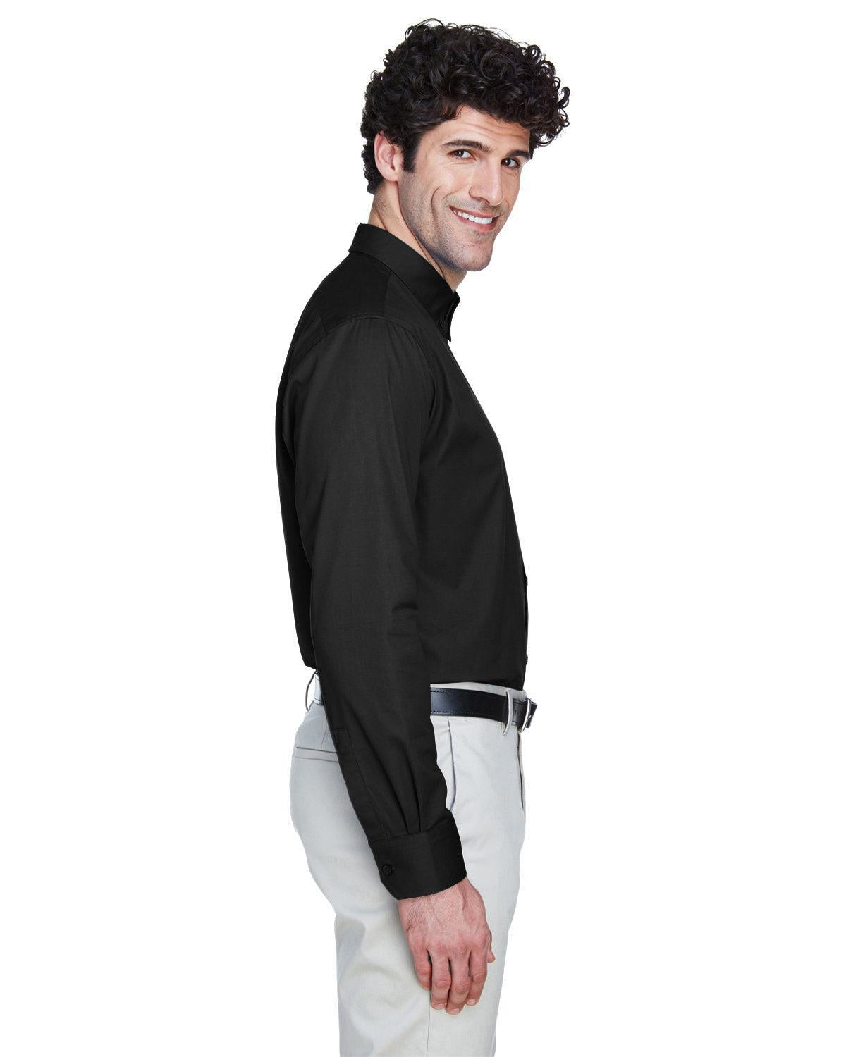 no-logo Core 365 Easy Care Shirt-Men's Dress Shirts-CORE365-Thread Logic
