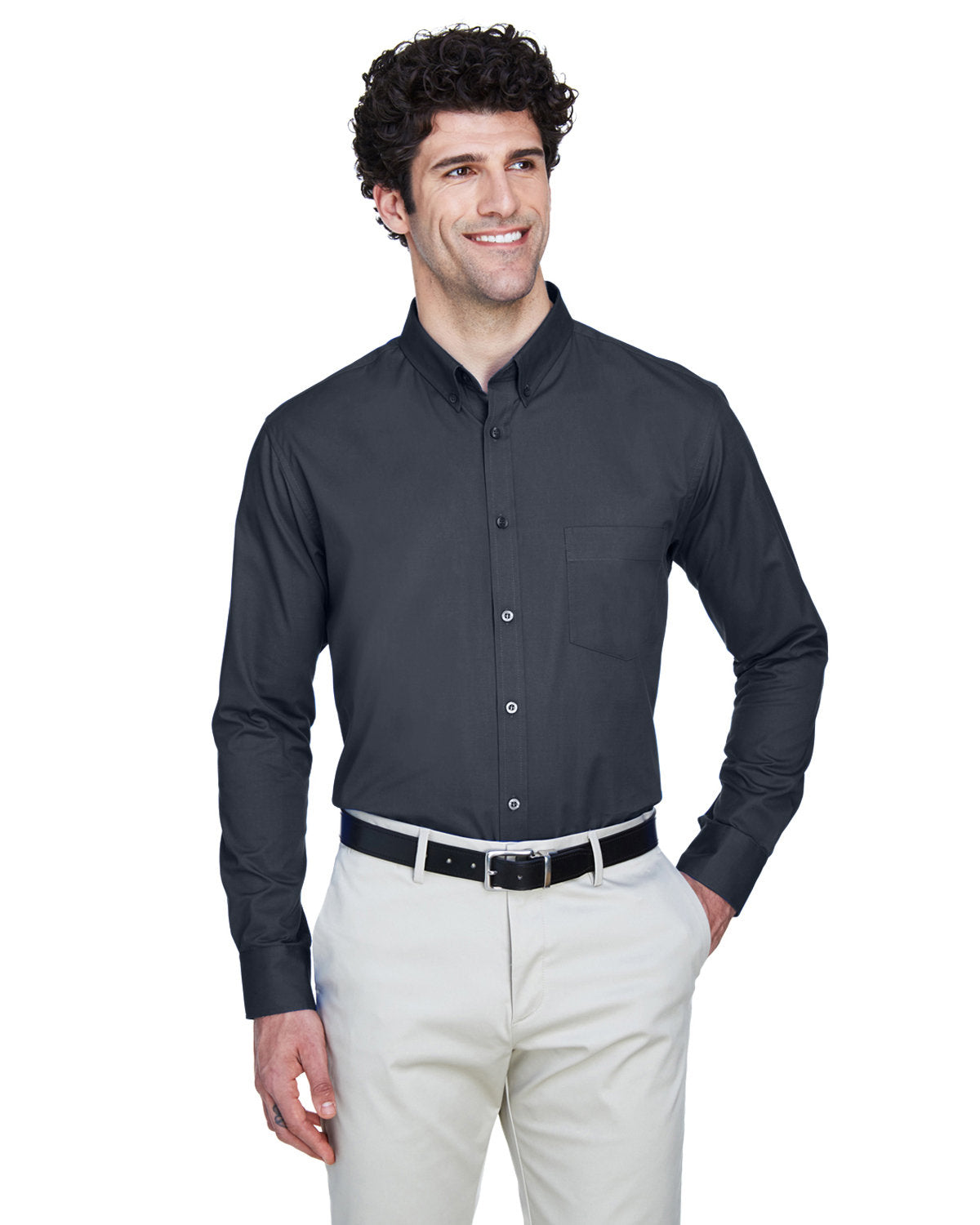 Core 365 Easy Care Shirt-Men's Dress Shirts-CORE365-Carbon-S-Thread Logic