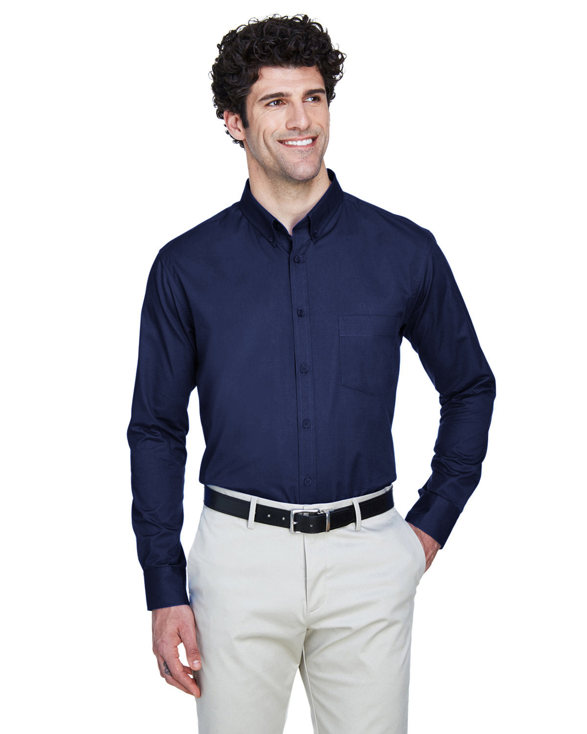 Core 365 Easy Care Shirt-Men's Dress Shirts-CORE365-Classic Navy-S-Thread Logic