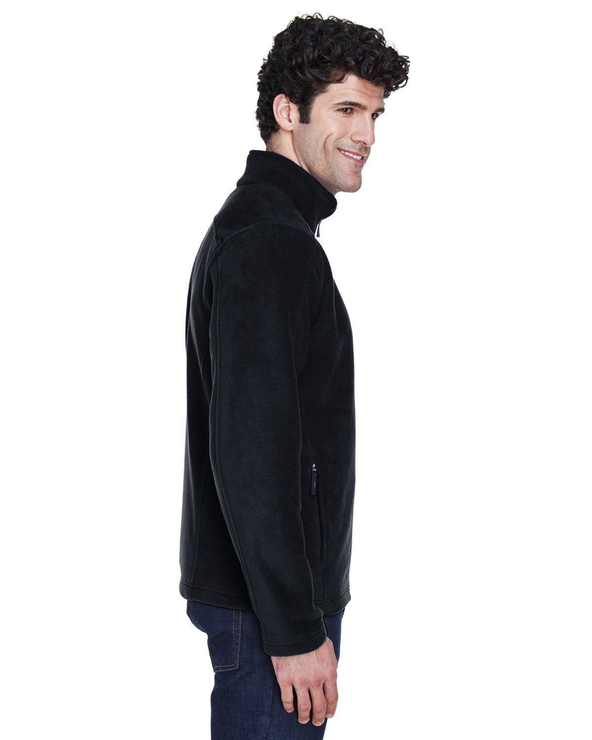 no-logo Core 365 Fleece Jacket-Men's Jackets-CORE365-Thread Logic
