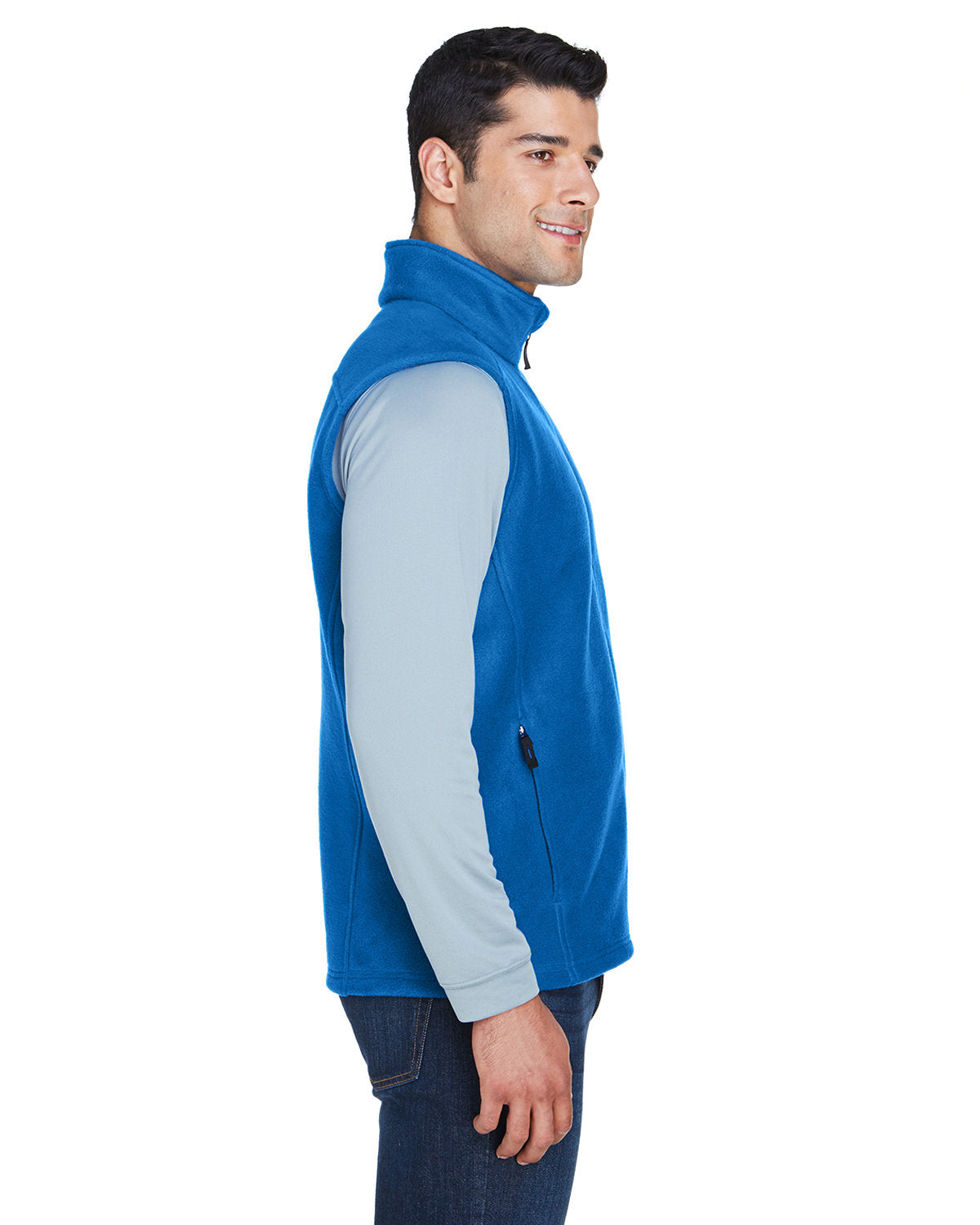 no-logo Core 365 Journey Fleece Vest-Men's Layering-CORE365-Thread Logic