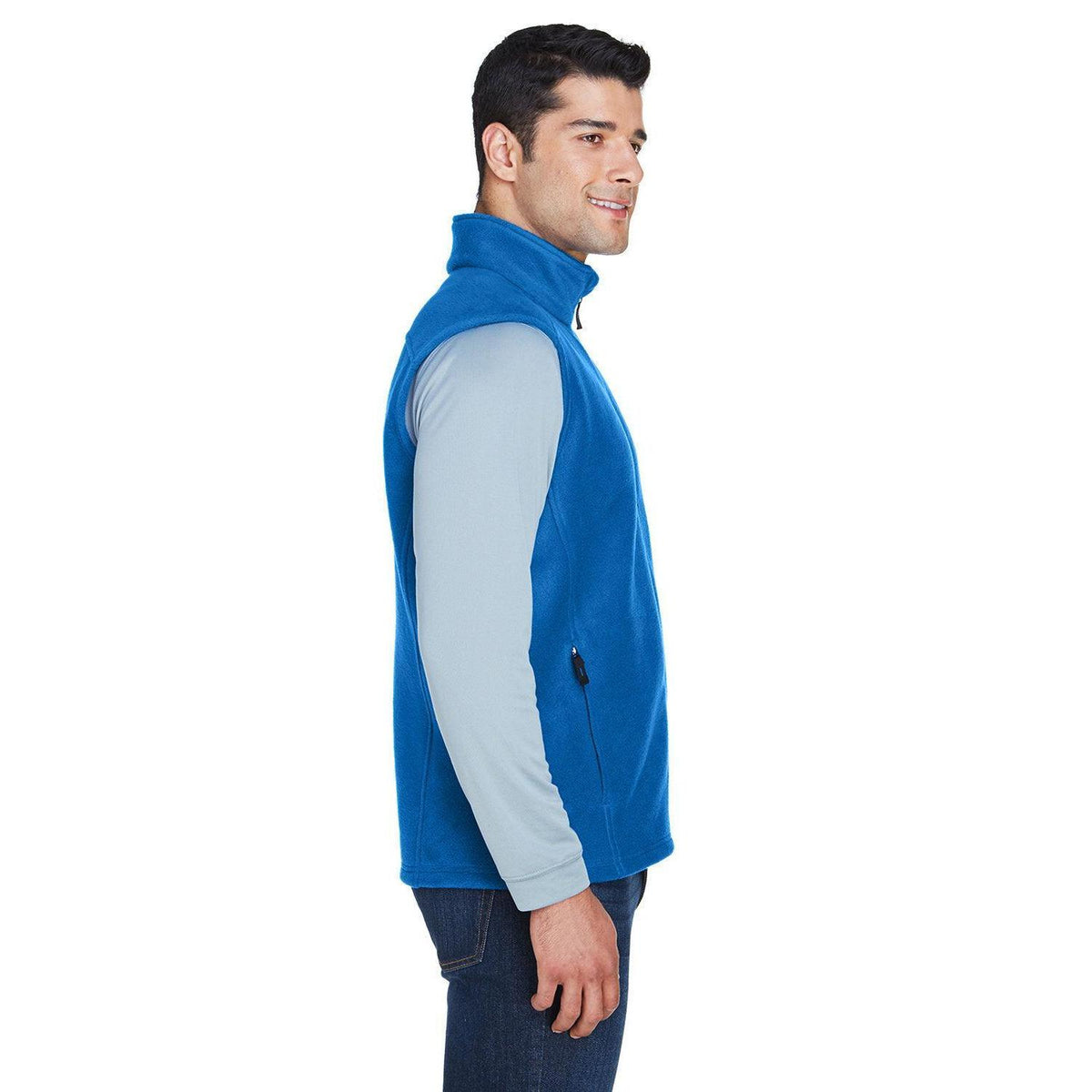 no-logo Core 365 Journey Fleece Vest-Men's Layering-CORE365-Thread Logic