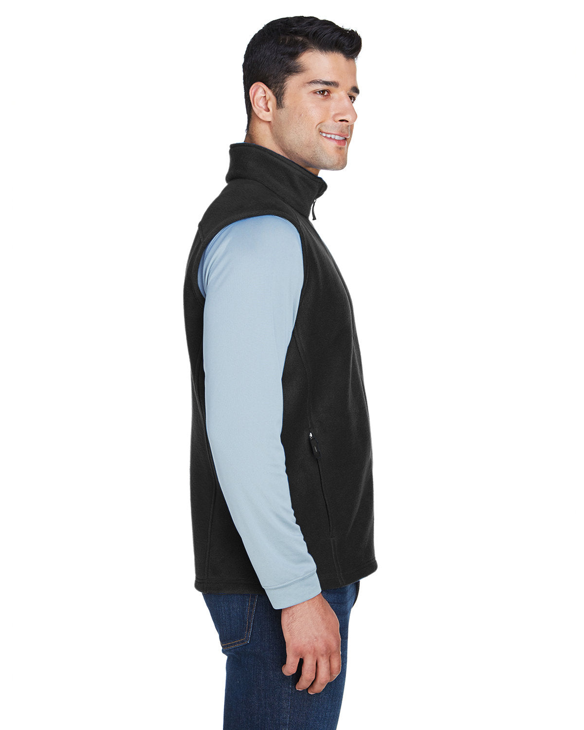 no-logo Core 365 Journey Fleece Vest-Men's Layering-CORE365-Thread Logic