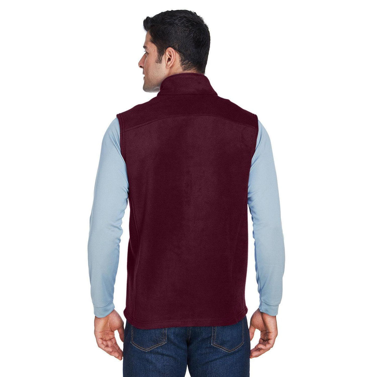 no-logo Core 365 Journey Fleece Vest-Men's Layering-CORE365-Thread Logic