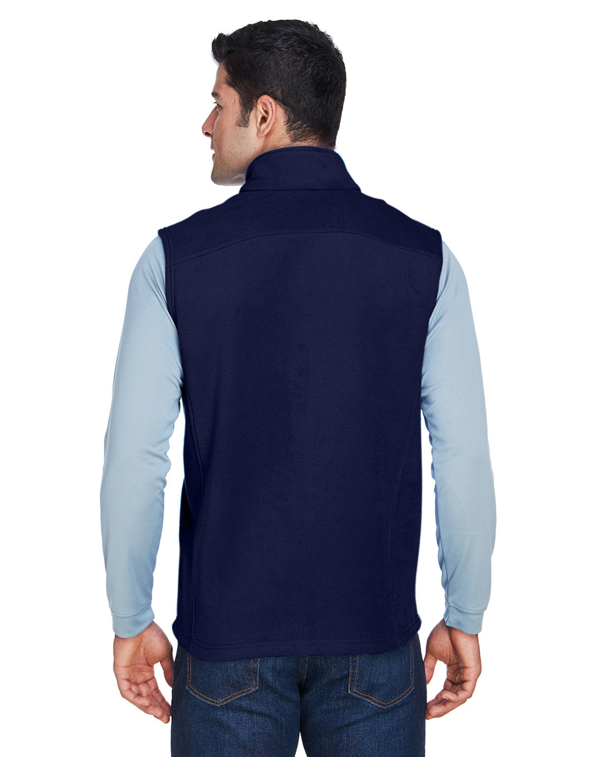 no-logo Core 365 Journey Fleece Vest-Men's Layering-CORE365-Thread Logic
