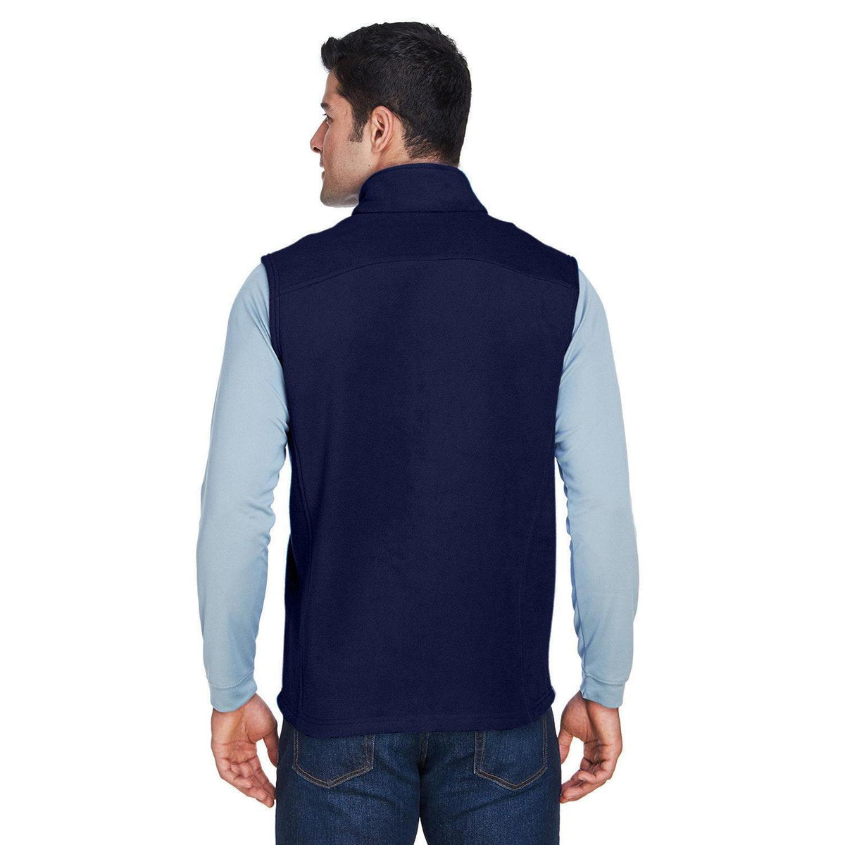 no-logo Core 365 Journey Fleece Vest-Men's Layering-CORE365-Thread Logic