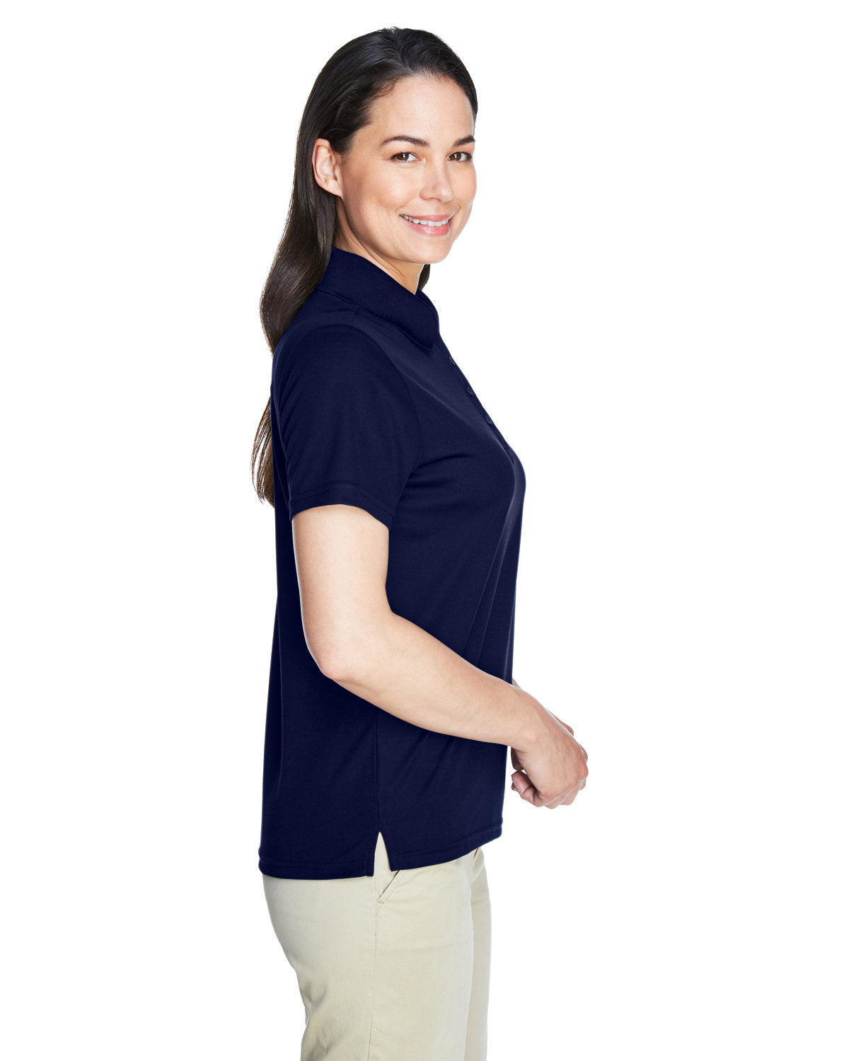 no-logo Core 365 Ladies Performance Pique Polo-Ladies Polos-CORE365-Thread Logic