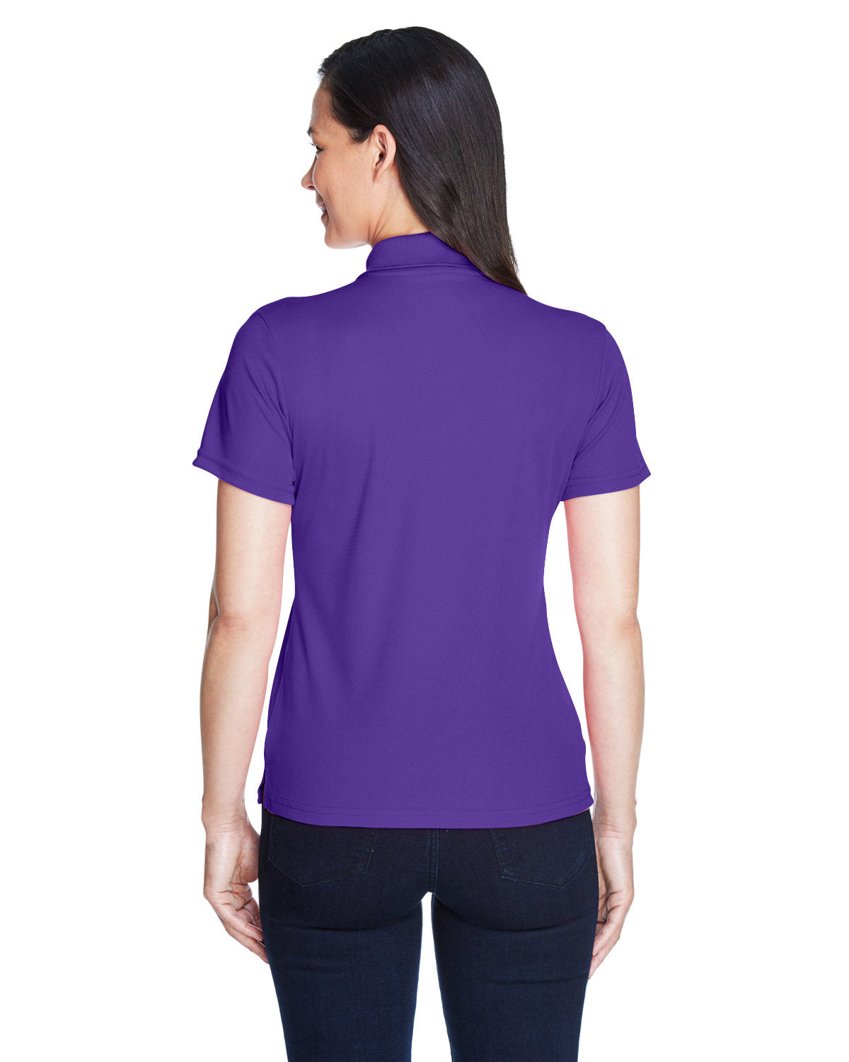 no-logo Core 365 Ladies Performance Pique Polo-Ladies Polos-CORE365-Thread Logic