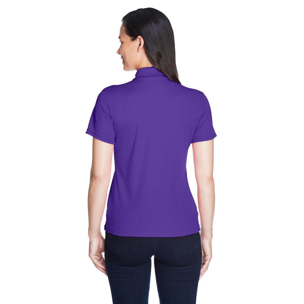no-logo Core 365 Women's Performance Pique Polo-Ladies Polos-CORE365-Thread Logic