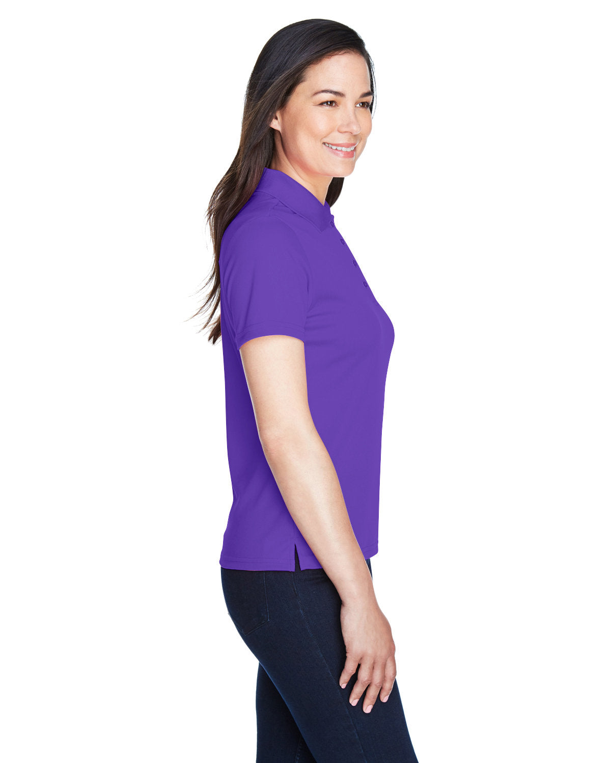 no-logo Core 365 Ladies Performance Pique Polo-Ladies Polos-CORE365-Thread Logic