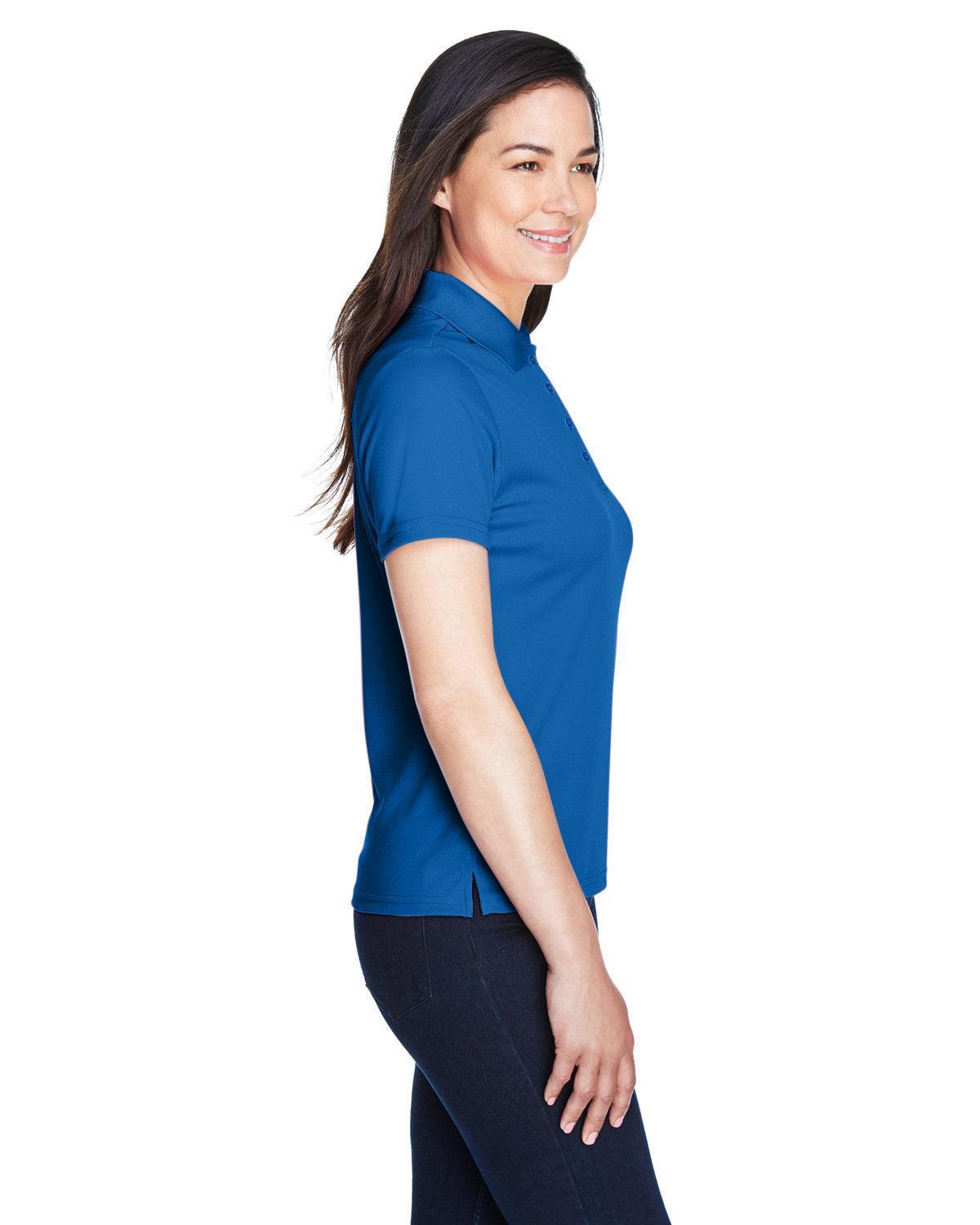 no-logo Core 365 Ladies Performance Pique Polo-Ladies Polos-CORE365-Thread Logic