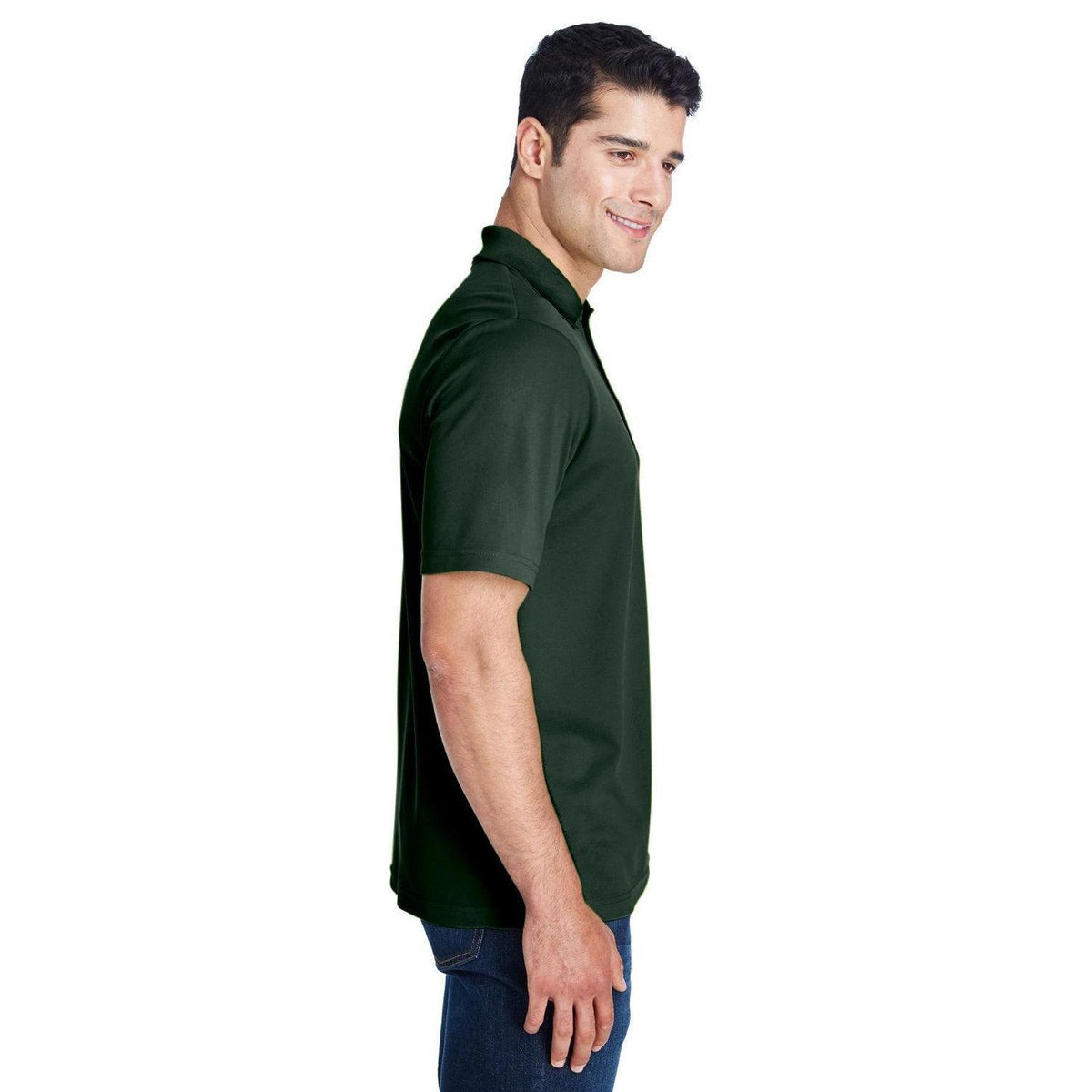 no-logo Core 365 Performance Pique Polo Shirt-Men's Polos-CORE365-Thread Logic