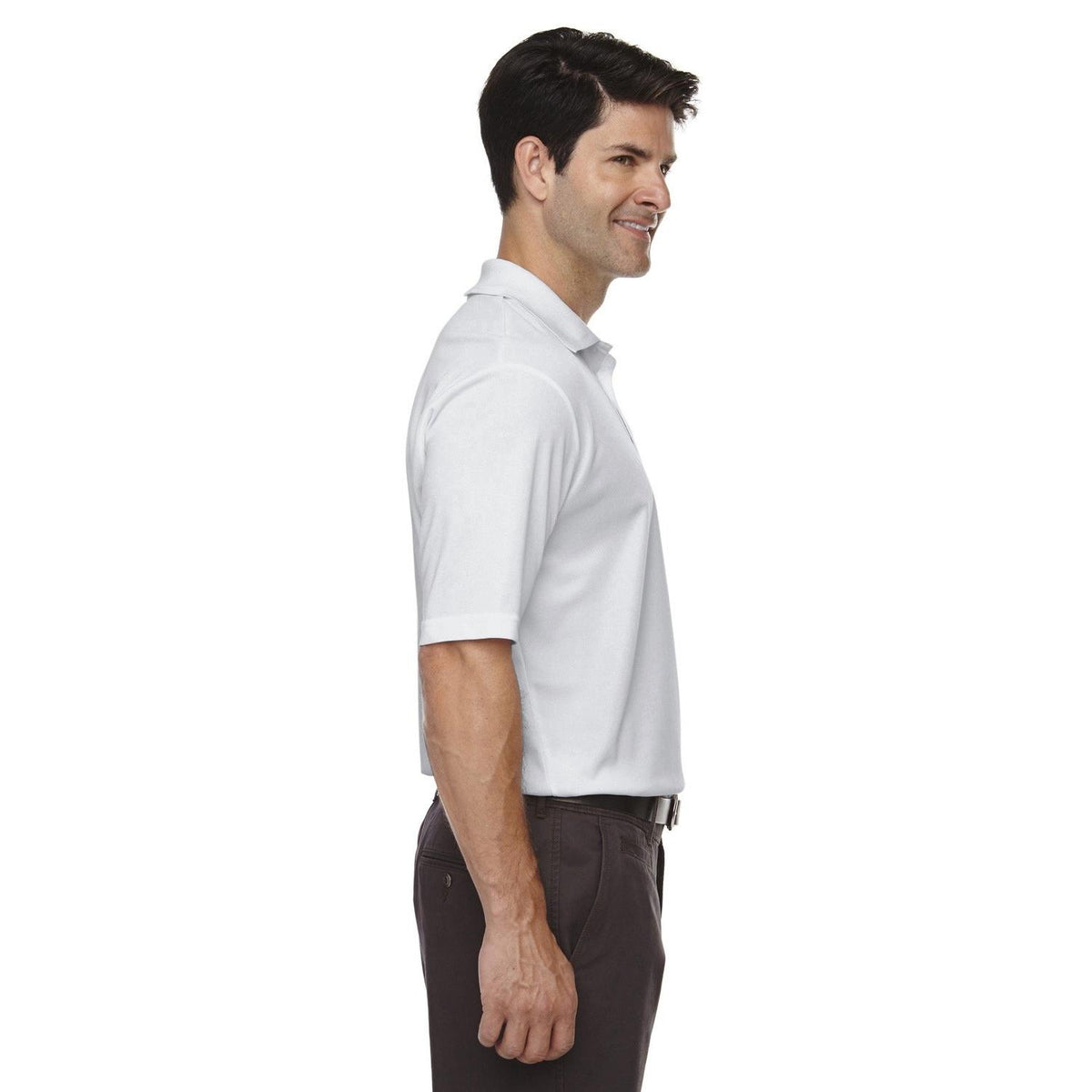 no-logo Core 365 Performance Pique Polo Shirt-Men's Polos-CORE365-Thread Logic