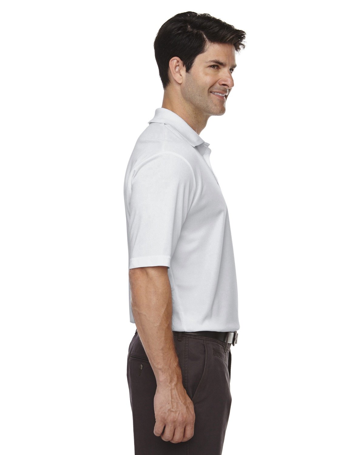 no-logo Core 365 Performance Pique Polo Shirt-Men's Polos-CORE365-Thread Logic