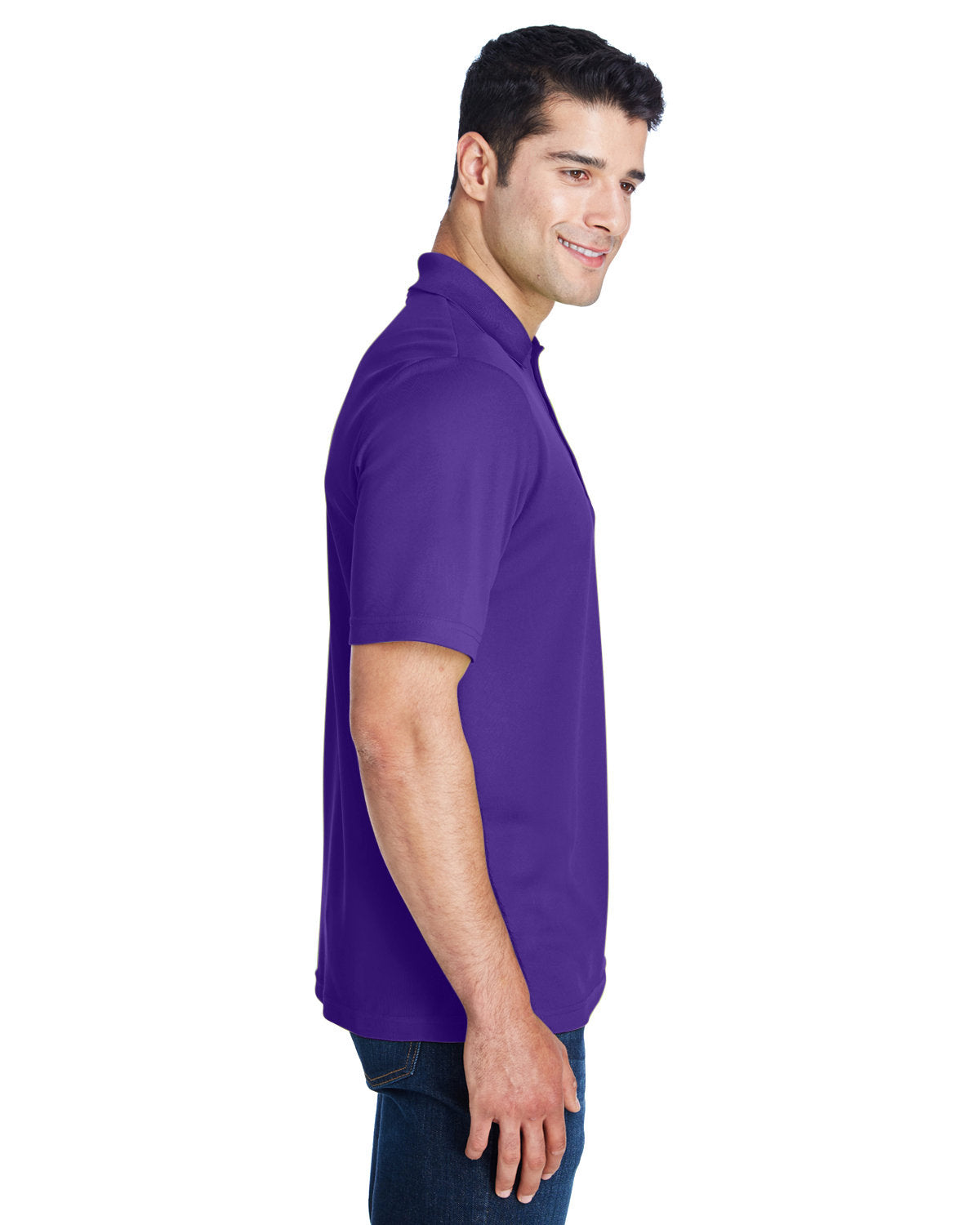 no-logo Core 365 Performance Pique Polo Shirt-Men's Polos-CORE365-Thread Logic