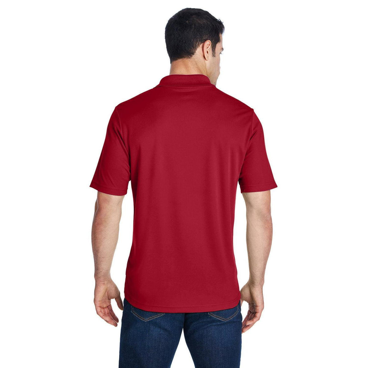 no-logo Core 365 Performance Pique Polo Shirt-Men's Polos-CORE365-Thread Logic
