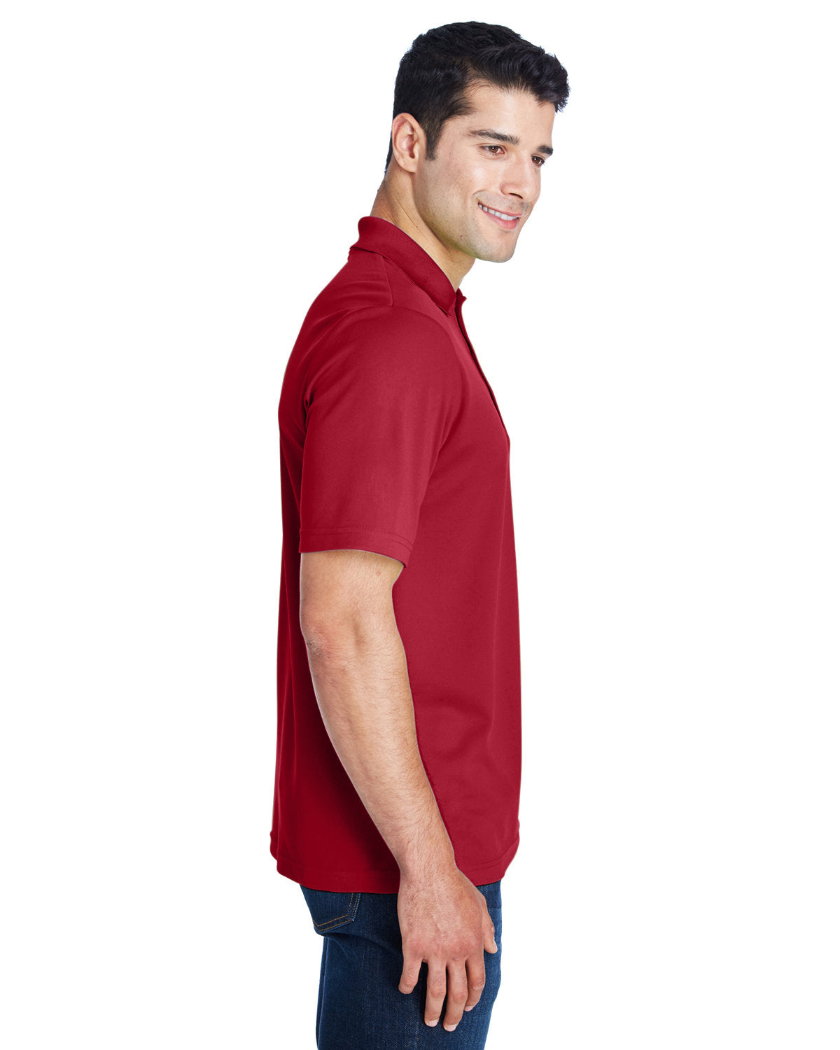 no-logo Core 365 Performance Pique Polo Shirt-Men's Polos-CORE365-Thread Logic