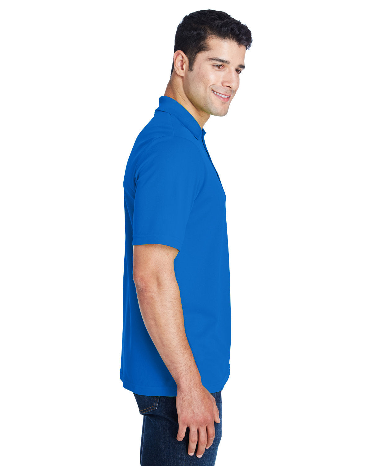 no-logo Core 365 Performance Pique Polo Shirt-Men's Polos-CORE365-Thread Logic
