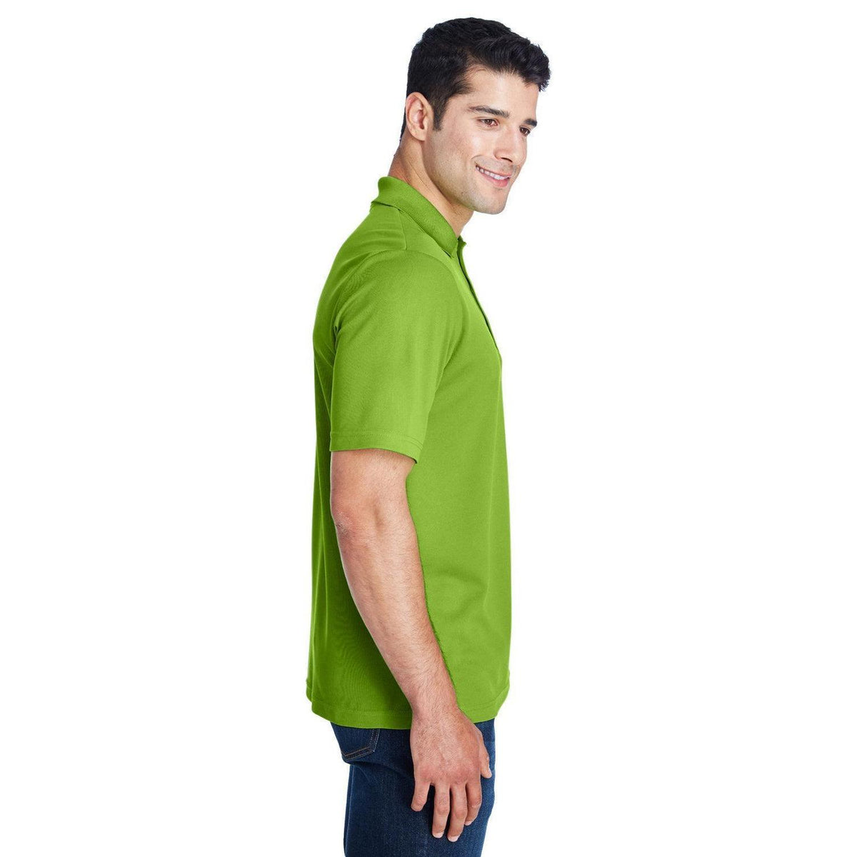 no-logo Core 365 Performance Pique Polo Shirt-Men's Polos-CORE365-Thread Logic