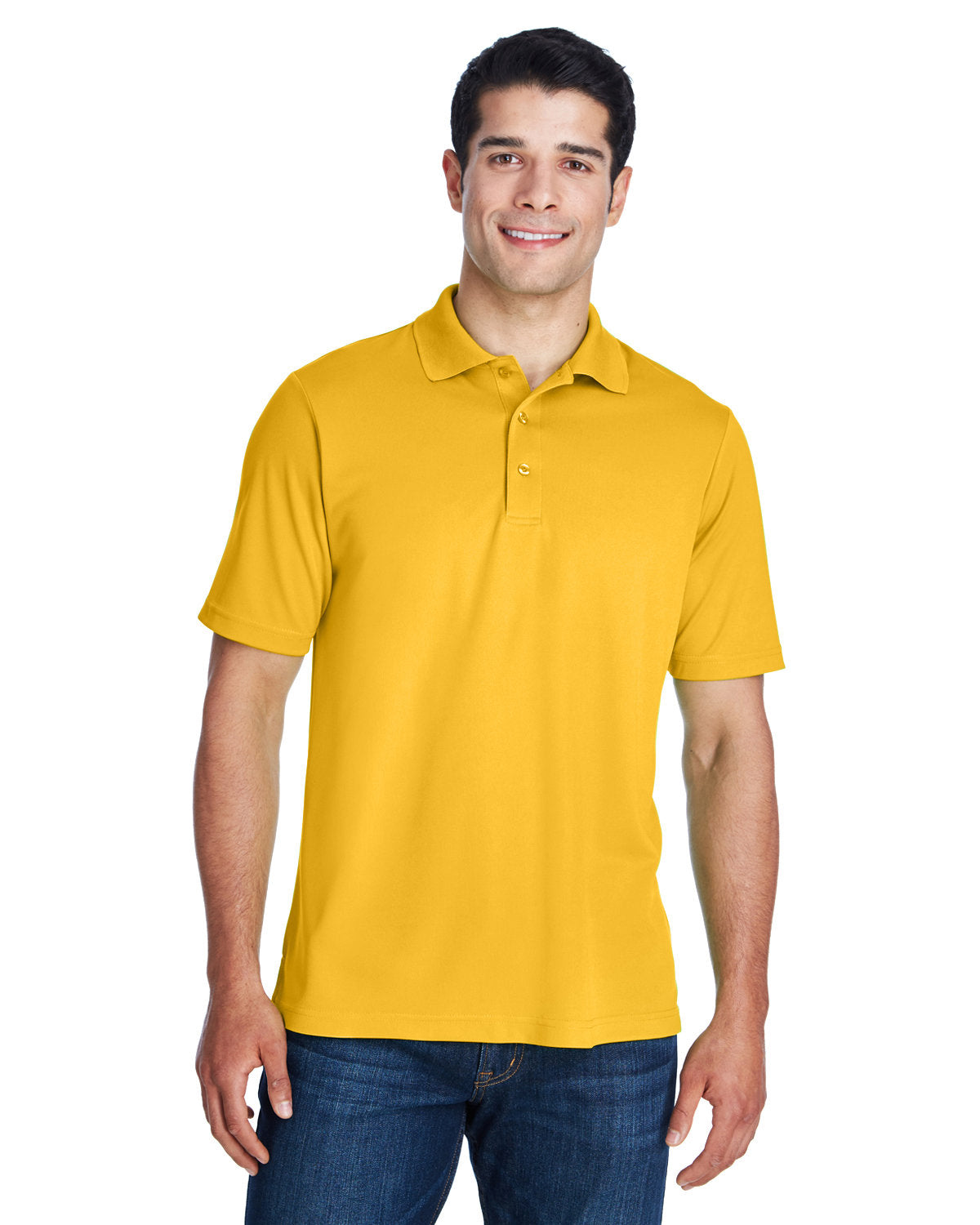 Core 365 Performance Pique Polo Shirt-Men's Polos-CORE365-Campus Gold-S-Thread Logic