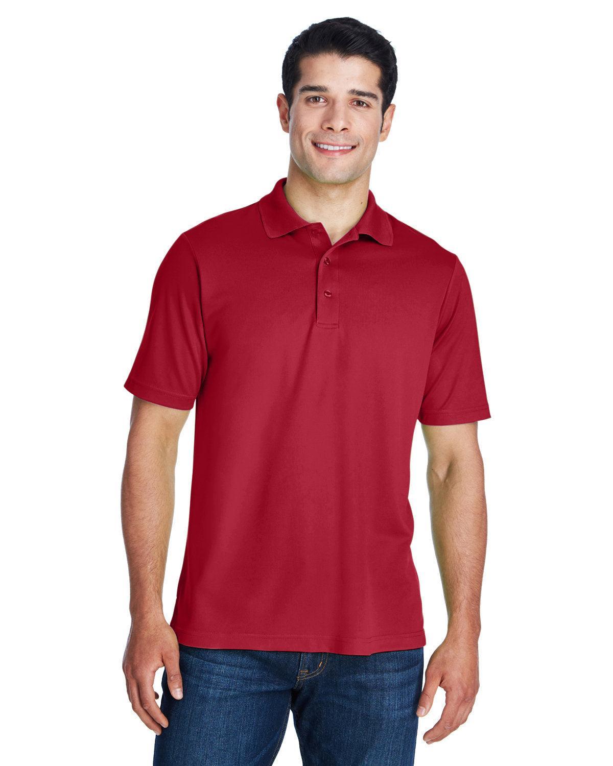 Core 365 Performance Pique Polo Shirt-Men's Polos-CORE365-Classic Red-S-Thread Logic