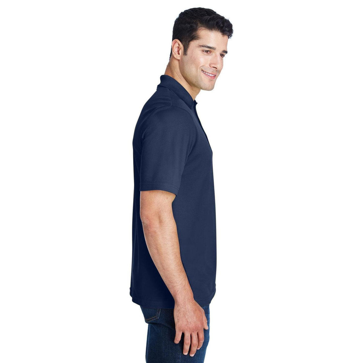 no-logo Core 365 Tall Performance Pique Polo Shirt-Men's Polos-CORE365-Thread Logic