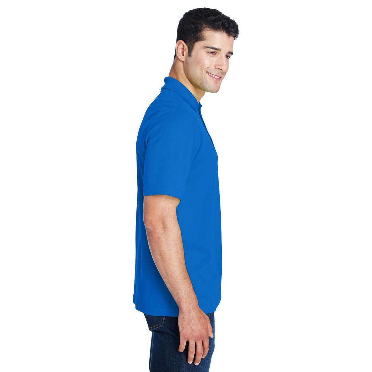no-logo Core 365 Tall Performance Pique Polo Shirt-Men's Polos-CORE365-Thread Logic