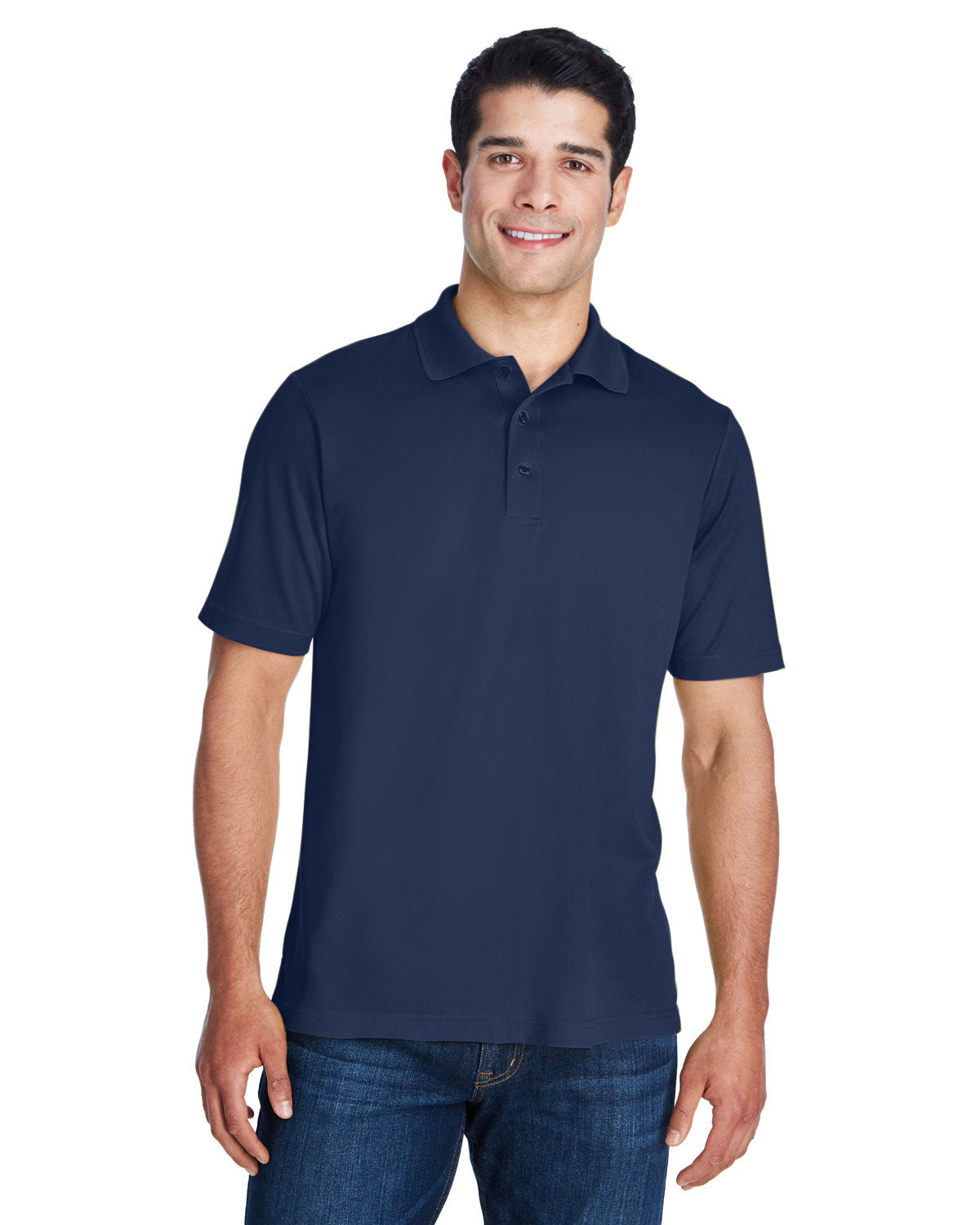 Core 365 Tall Performance Pique Polo Shirt-Men's Polos-CORE365-Classic Navy-LT-Thread Logic