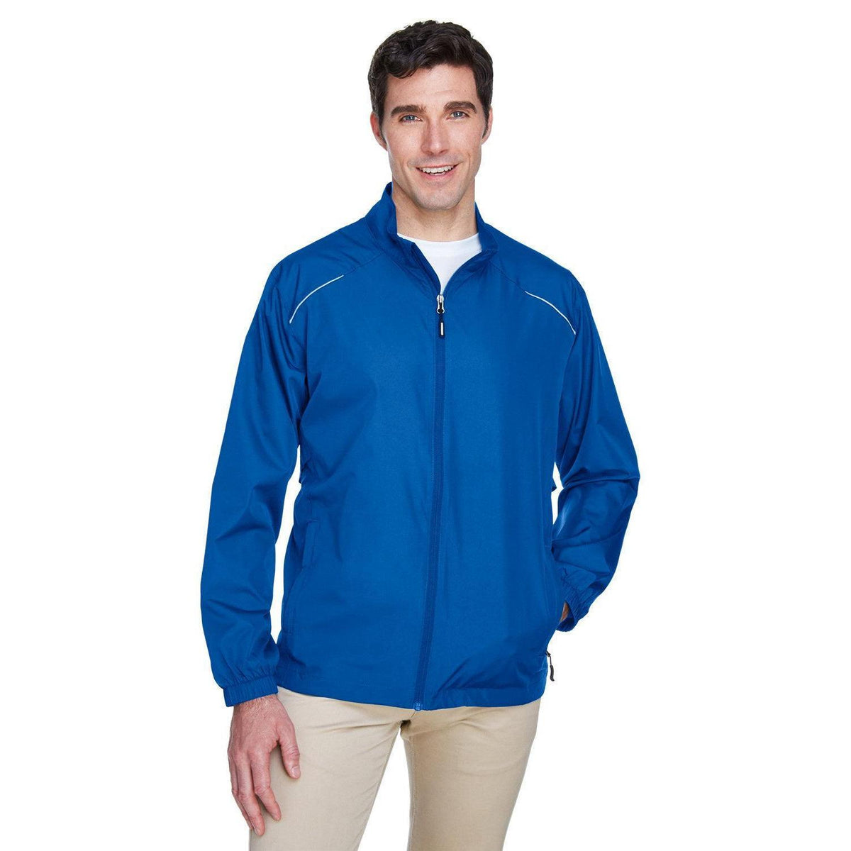no-logo Core 365 Unlined Lightweight Jacket-Men's Jackets-CORE365-True Royal-S-Thread Logic
