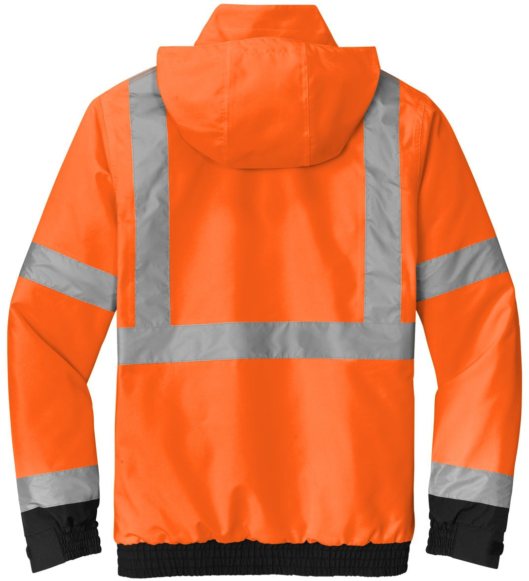 no-logo CornerStone ANSI 107 Class 3 Economy Waterproof Insulated Bomber Jacket-Regular-Cornerstone-Thread Logic