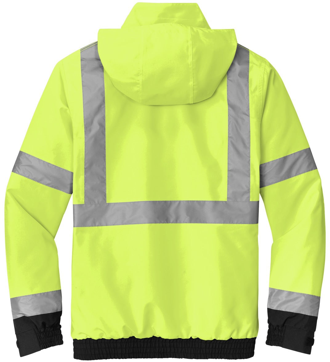 no-logo CornerStone ANSI 107 Class 3 Economy Waterproof Insulated Bomber Jacket-Regular-Cornerstone-Thread Logic