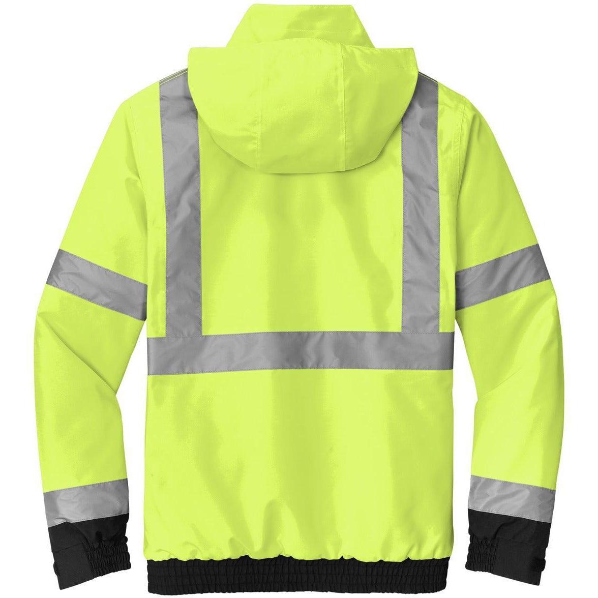 no-logo CornerStone ANSI 107 Class 3 Economy Waterproof Insulated Bomber Jacket-Regular-Cornerstone-Thread Logic