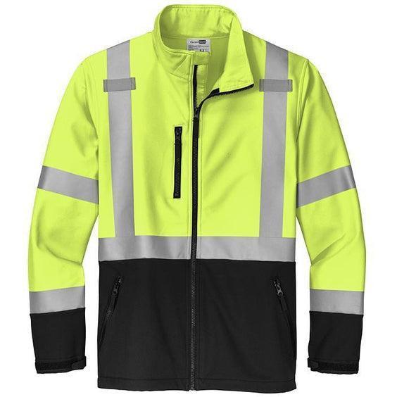 logo-left CornerStone ANSI 107 Class 3 Soft Shell Jacket