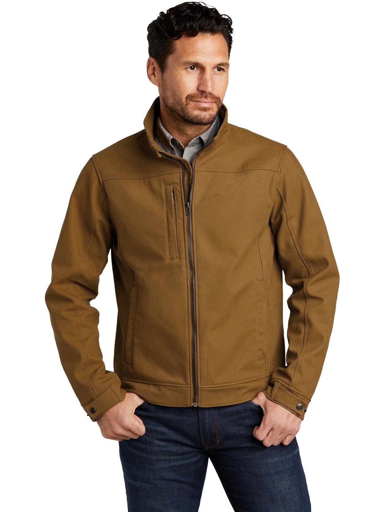 no-logo CornerStone Duck Bonded Soft Shell Jacket-Regular-Cornerstone-Thread Logic