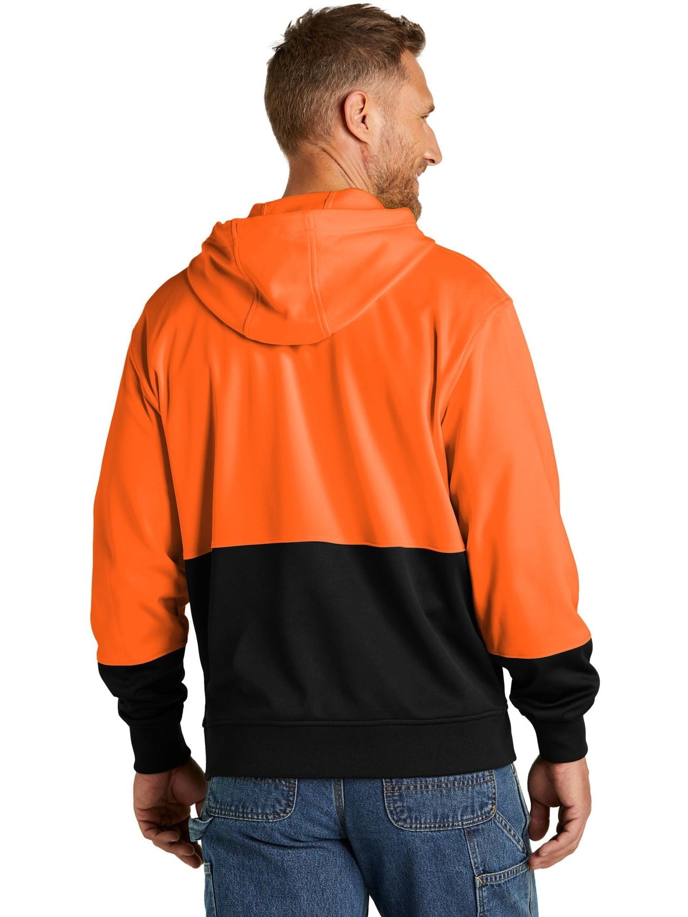 no-logo CornerStone Enhanced Visibility Fleece Pullover Hoodie-Regular-Cornerstone-Thread Logic